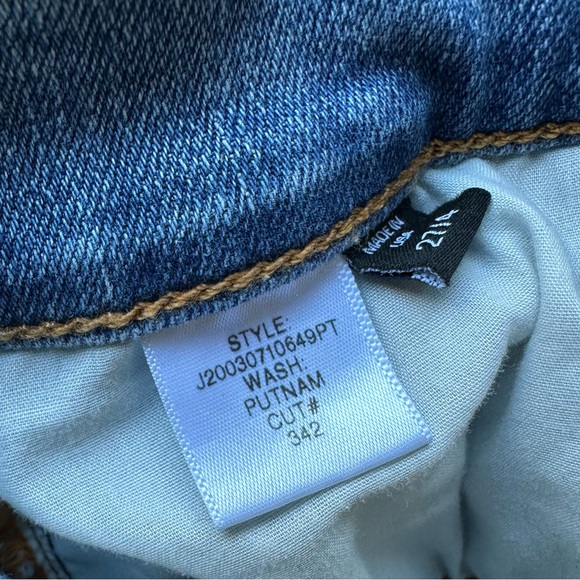 Veronica Beard Carolyn High Waisted Baby Bootcut Jeans Size 27 - Picture 6 of 6